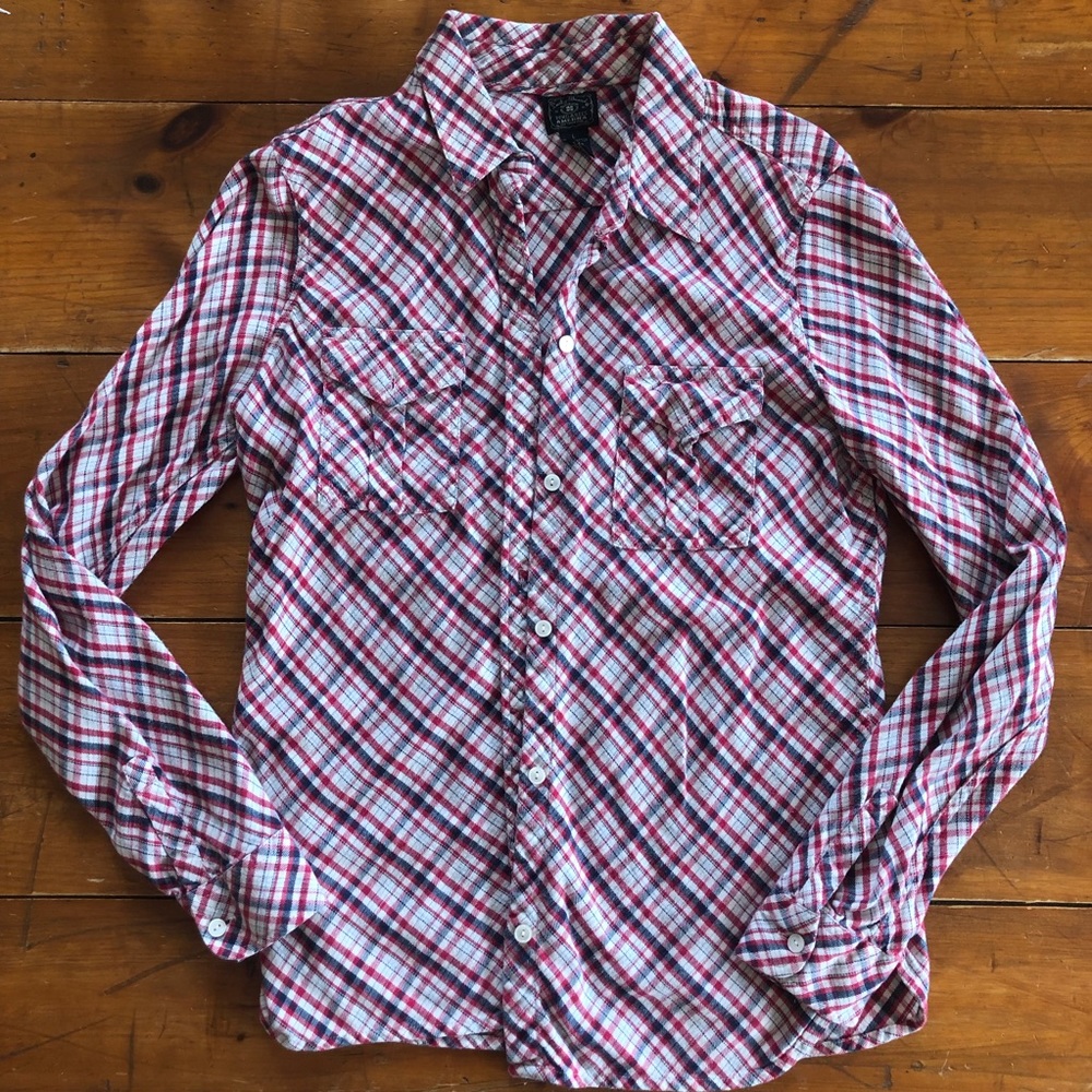 Lucky Plaid Flannel Shirt